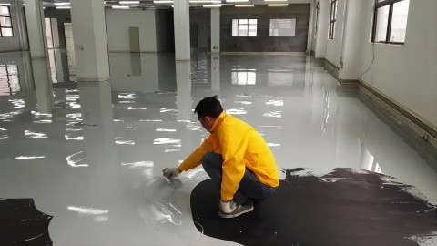 鹤岗防腐防静电地坪,防腐防静电自流平地坪