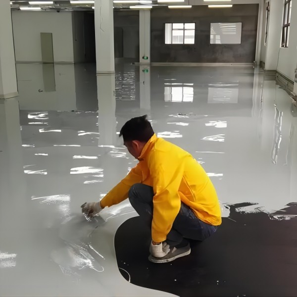 鹤岗防腐防静电地坪,防腐防静电自流平地坪